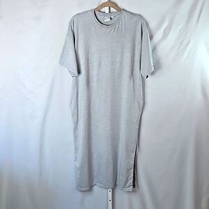 Puma Women's Gray T-Shirt Dress Size Medium